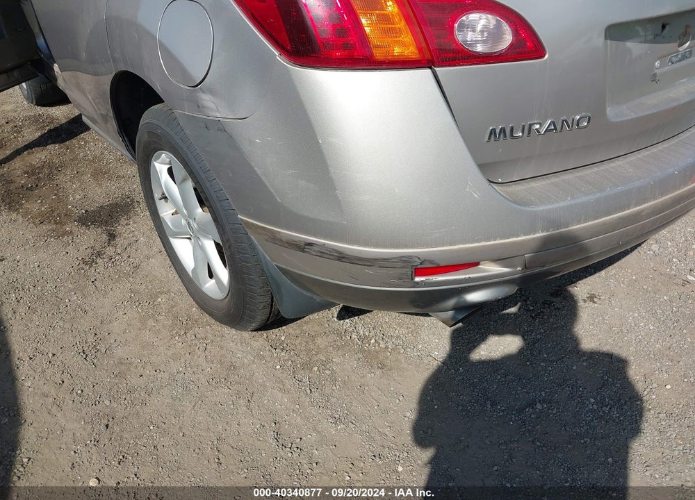 2009 NISSAN MURANO SL VIN: JN8AZ18W19W145281