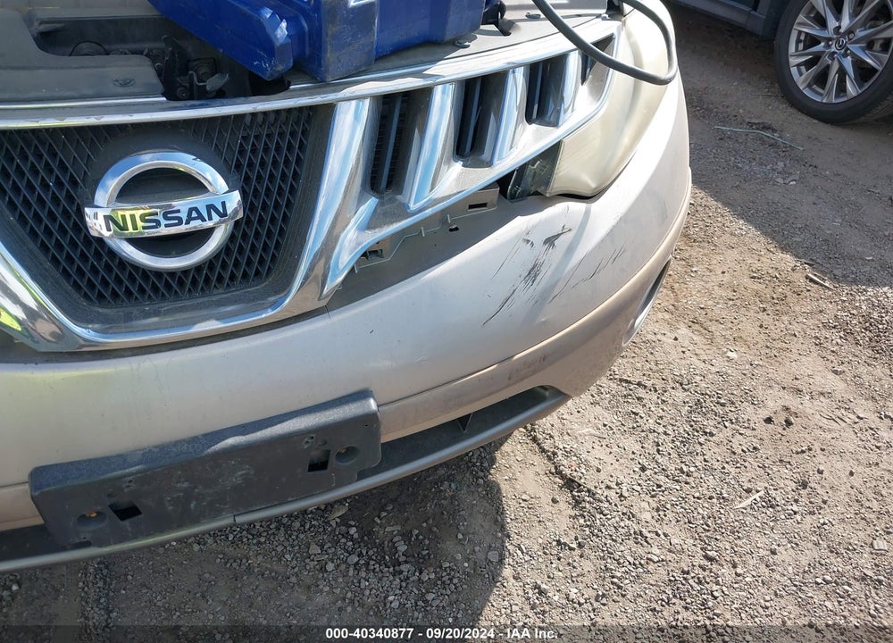 2009 NISSAN MURANO SL VIN: JN8AZ18W19W145281