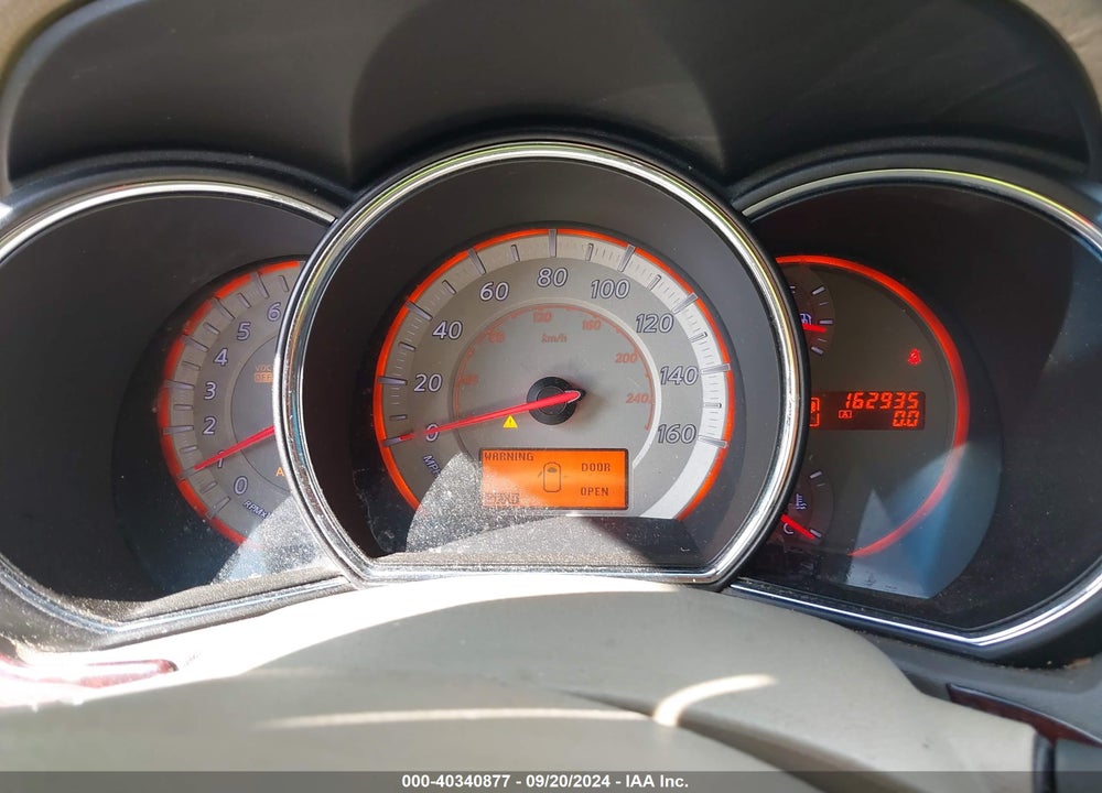 2009 NISSAN MURANO SL VIN: JN8AZ18W19W145281