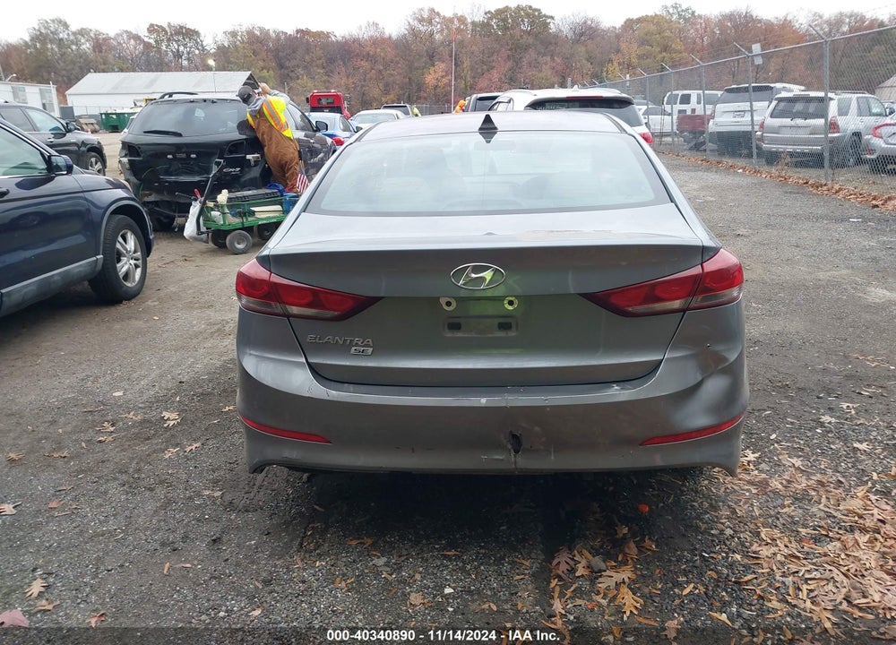 2017 HYUNDAI ELANTRA SE VIN: KMHD74LF0HU428591