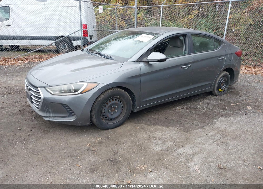 2017 HYUNDAI ELANTRA SE VIN: KMHD74LF0HU428591