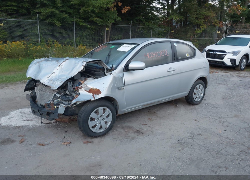 2010 HYUNDAI ACCENT GS VIN: KMHCM3AC3AU181113