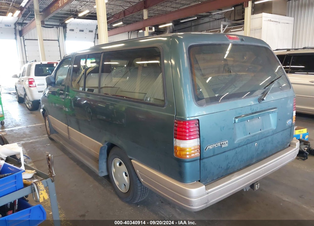 1996 FORD AEROSTAR VIN: 1FMDA31X1TZB52957