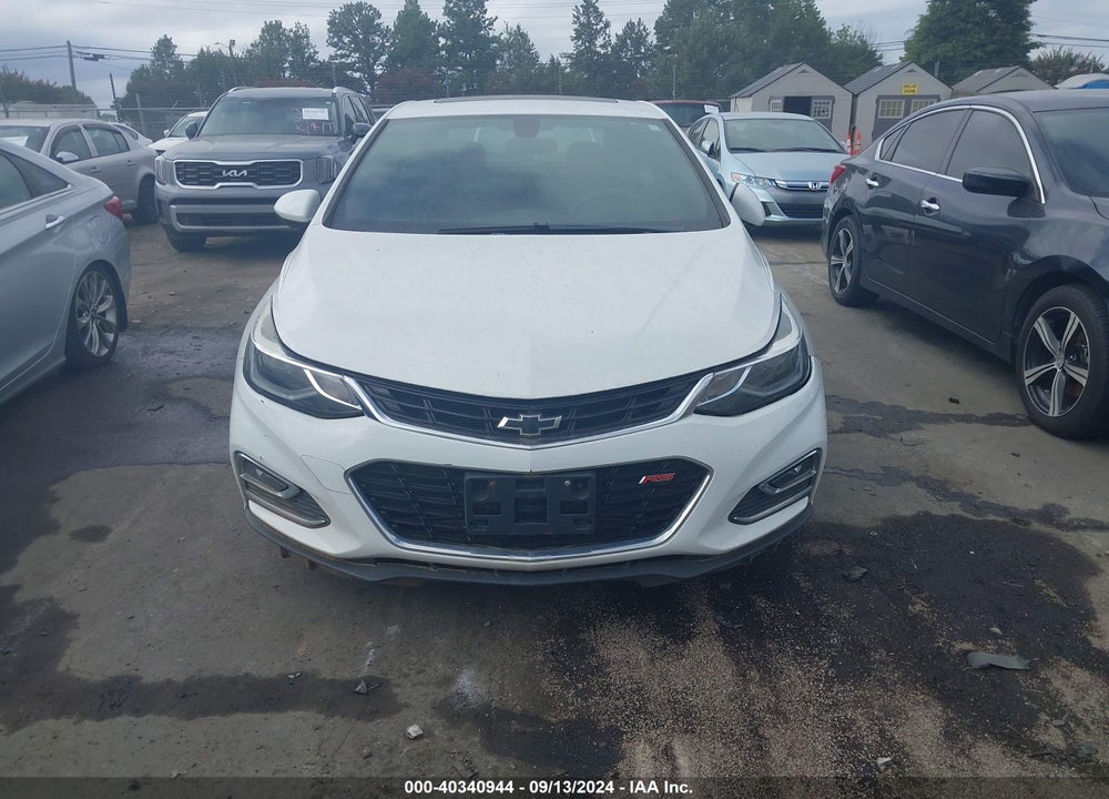 2018 CHEVROLET CRUZE LT AUTO VIN: 1G1BE5SM9J7144199