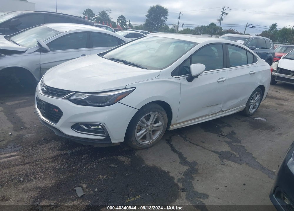 2018 CHEVROLET CRUZE LT AUTO VIN: 1G1BE5SM9J7144199