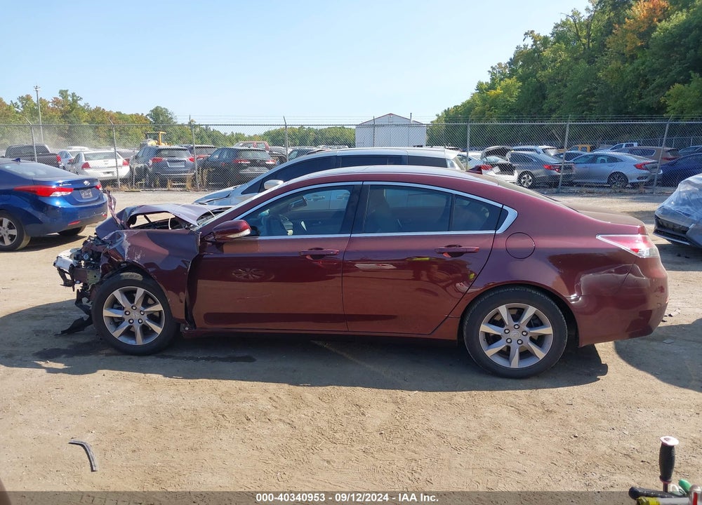 2013 ACURA TL 3.5 VIN: 19UUA8F24DA015978