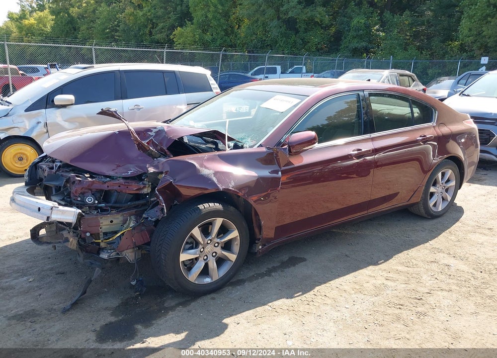2013 ACURA TL 3.5 VIN: 19UUA8F24DA015978