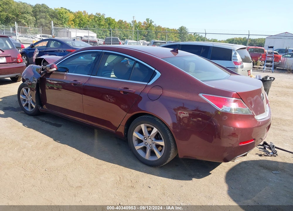 2013 ACURA TL 3.5 VIN: 19UUA8F24DA015978