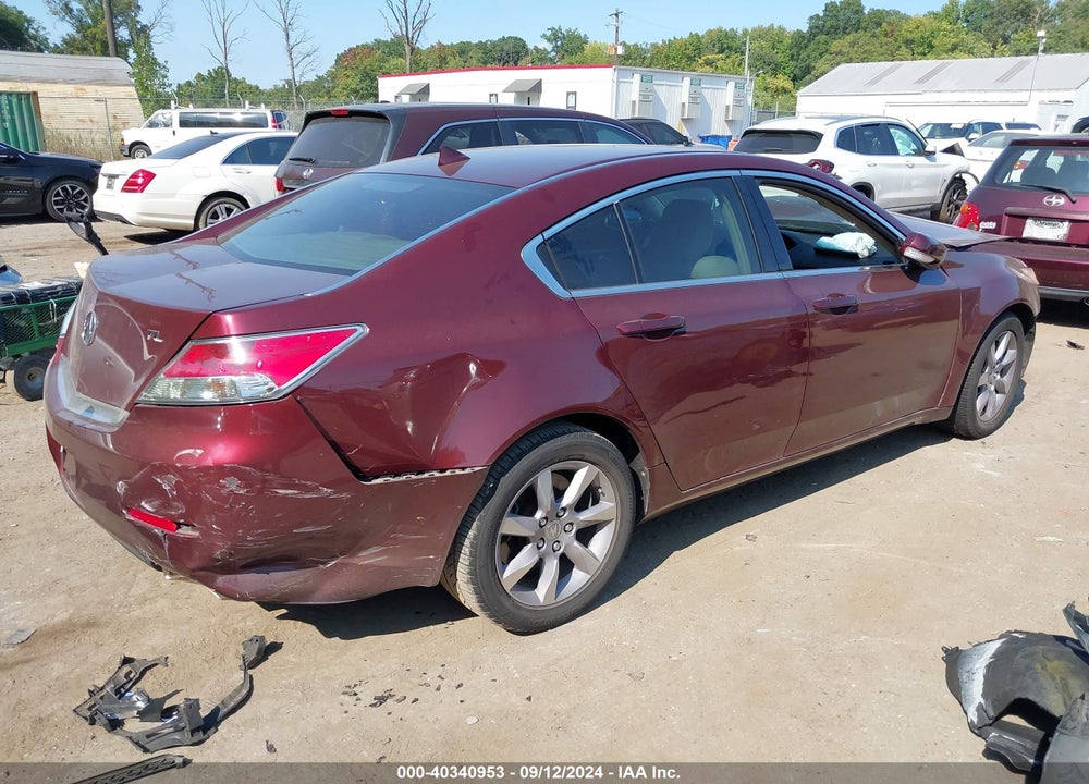 2013 ACURA TL 3.5 VIN: 19UUA8F24DA015978