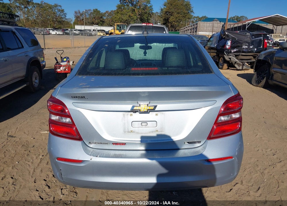 2018 CHEVROLET SONIC PREMIER VIN: 1G1JF5SB9J4105461