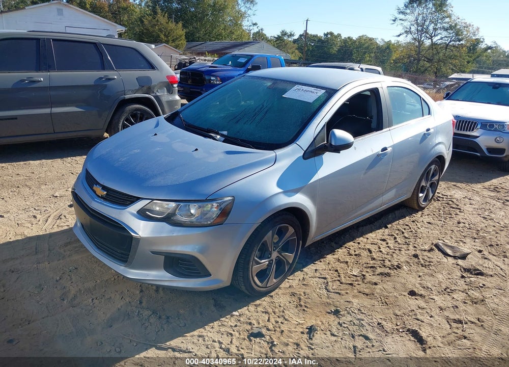 2018 CHEVROLET SONIC PREMIER VIN: 1G1JF5SB9J4105461