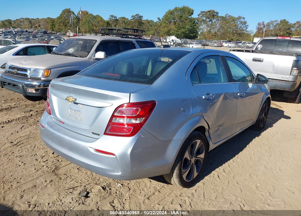 2018 CHEVROLET SONIC PREMIER VIN: 1G1JF5SB9J4105461