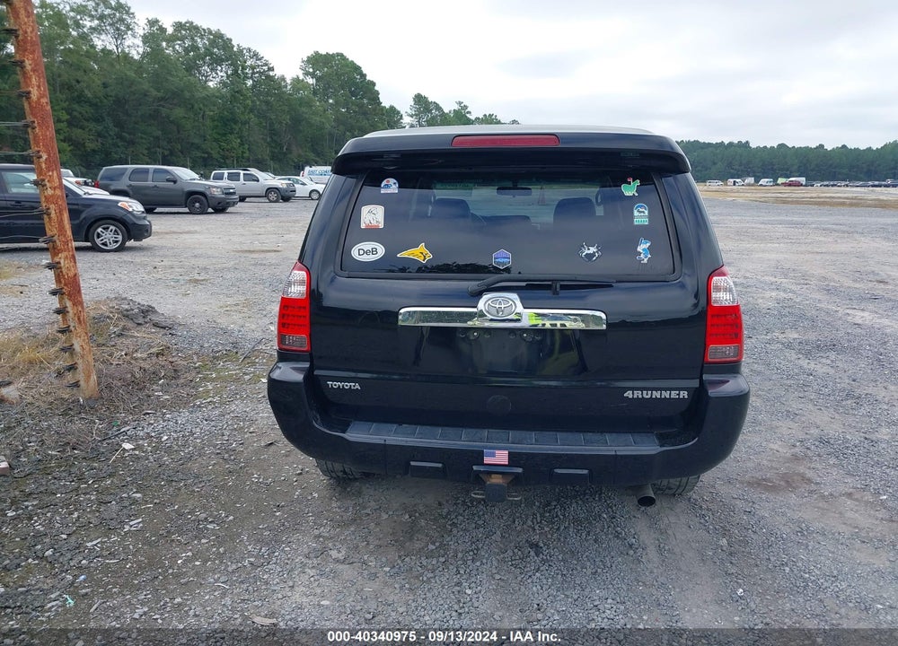 2007 TOYOTA 4RUNNER SR5 V6 VIN: JTEBU14R178084736