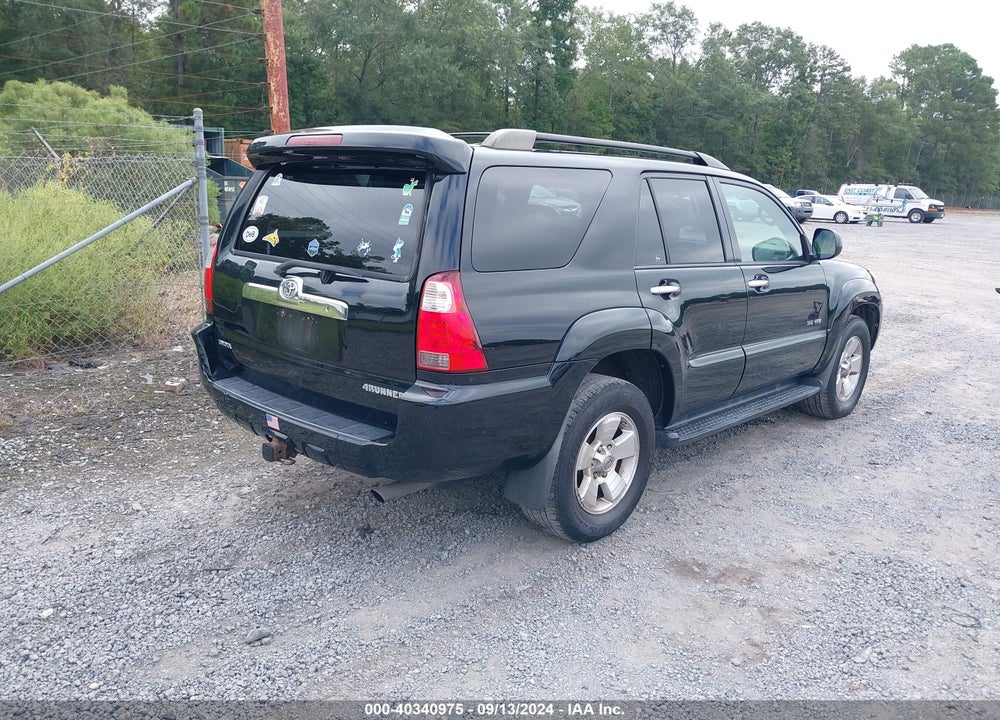 2007 TOYOTA 4RUNNER SR5 V6 VIN: JTEBU14R178084736