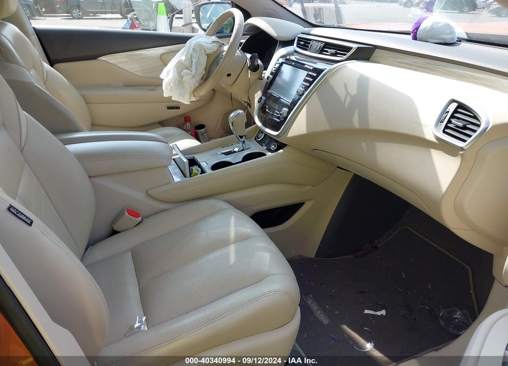 2017 NISSAN MURANO PLATINUM/S/SL/SV VIN: 5N1AZ2MH8HN119849