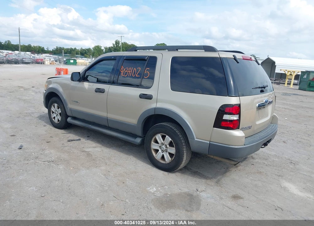 2006 FORD EXPLORER VIN: 1FMEU73E16UB06206