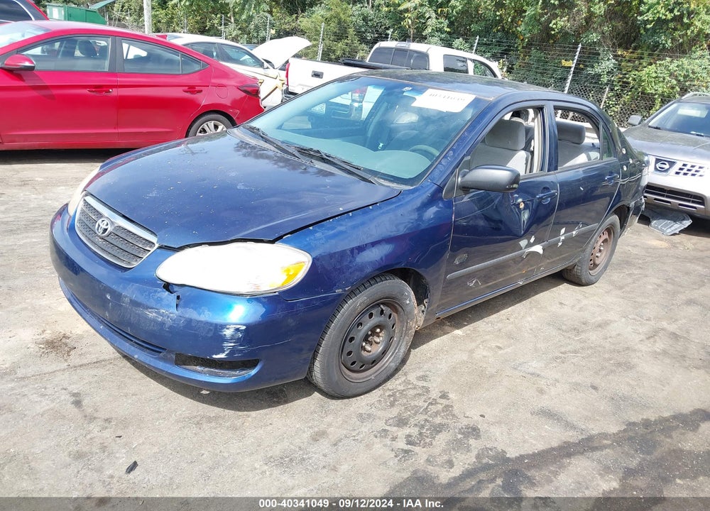 2005 TOYOTA COROLLA CE VIN: 2T1BR32EX5C421567