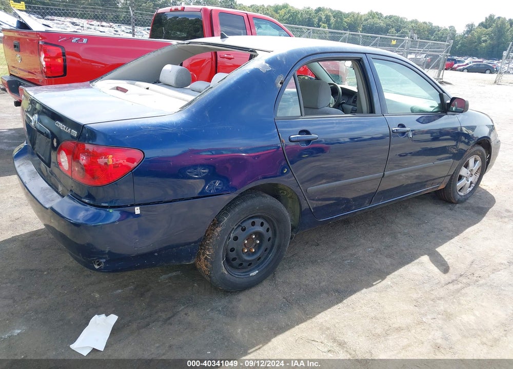 2005 TOYOTA COROLLA CE VIN: 2T1BR32EX5C421567