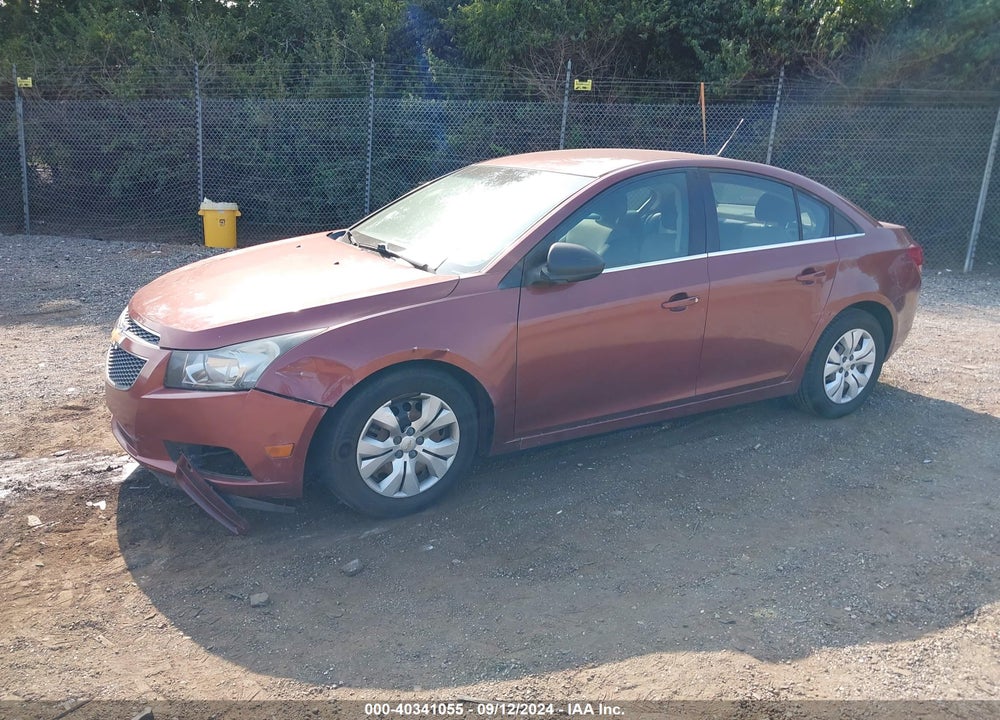 2012 CHEVROLET CRUZE LS VIN: 1G1PC5SH1C7259218