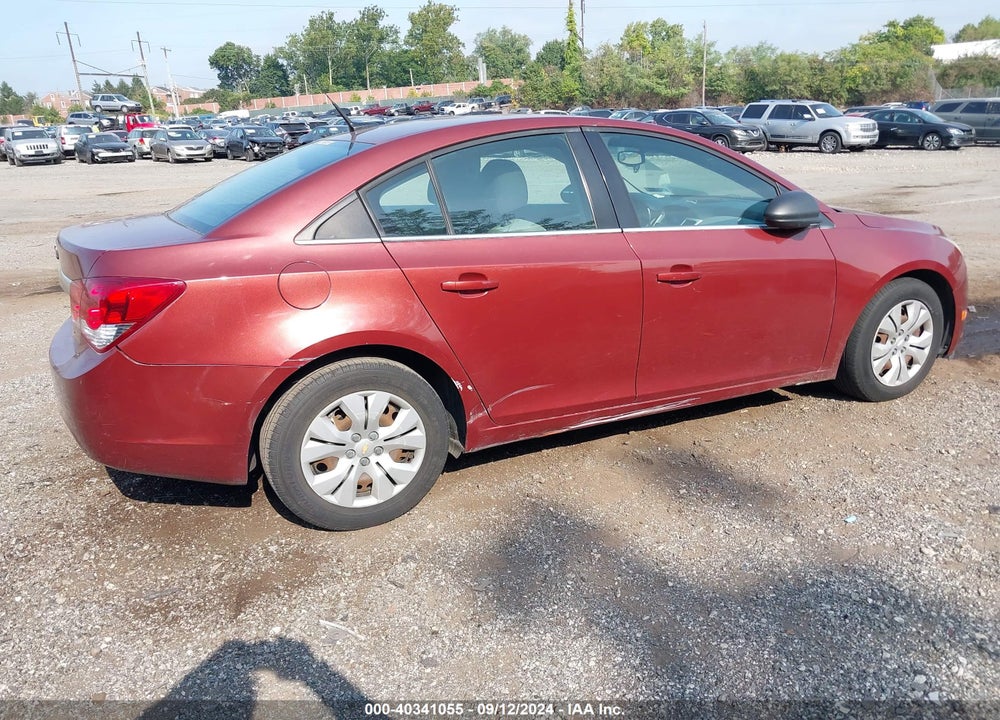 2012 CHEVROLET CRUZE LS VIN: 1G1PC5SH1C7259218