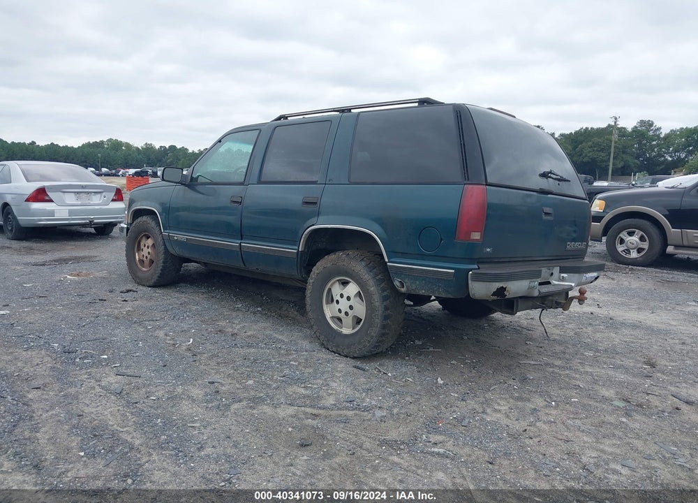 1995 CHEVROLET TAHOE K1500 VIN: 1GNEK13K2SJ403517