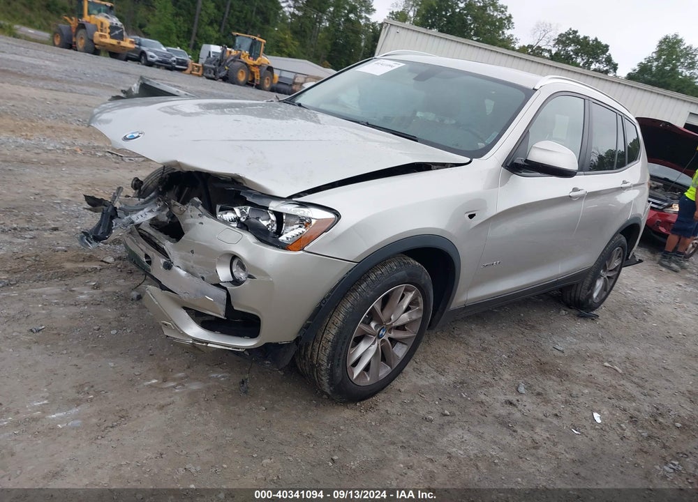2016 BMW X3 XDRIVE28I VIN: 5UXWX9C59G0D64706