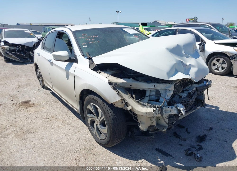 2016 HONDA ACCORD LX VIN: 1HGCR2F41GA110117