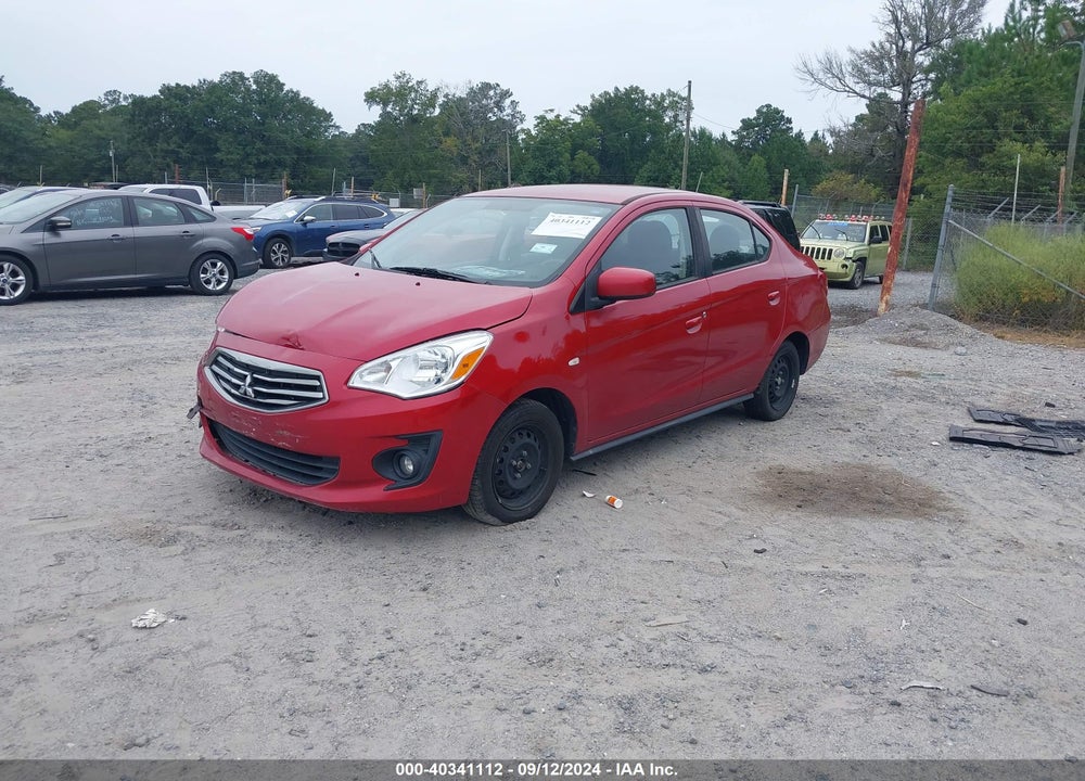 2019 MITSUBISHI MIRAGE G4 ES VIN: ML32F3FJ9KHF18823