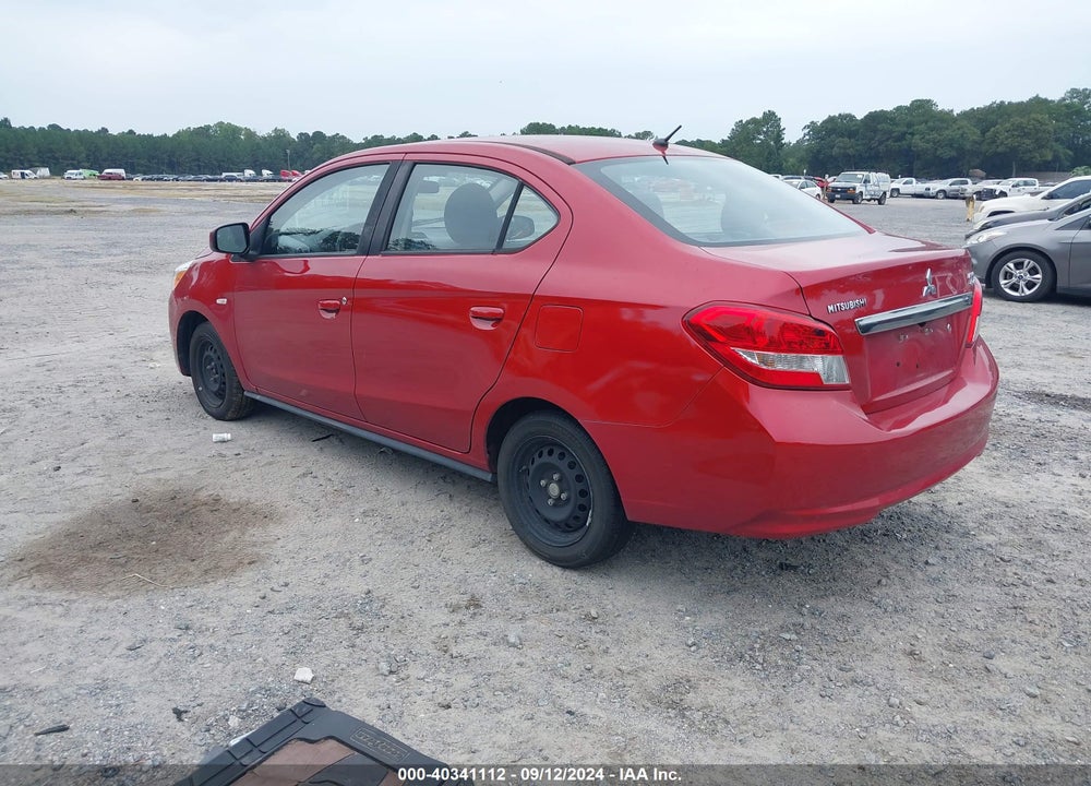 2019 MITSUBISHI MIRAGE G4 ES VIN: ML32F3FJ9KHF18823