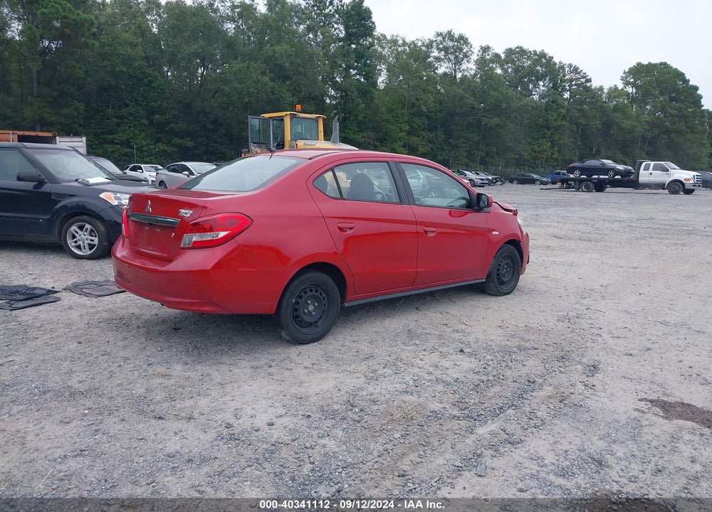 2019 MITSUBISHI MIRAGE G4 ES VIN: ML32F3FJ9KHF18823