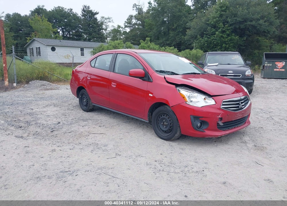 2019 MITSUBISHI MIRAGE G4 ES VIN: ML32F3FJ9KHF18823