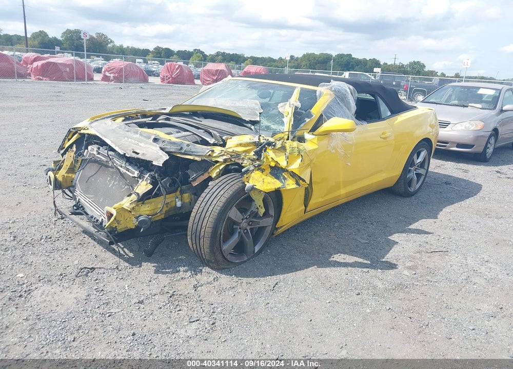 2011 CHEVROLET CAMARO 2SS VIN: 2G1FK3DJ0B9207028