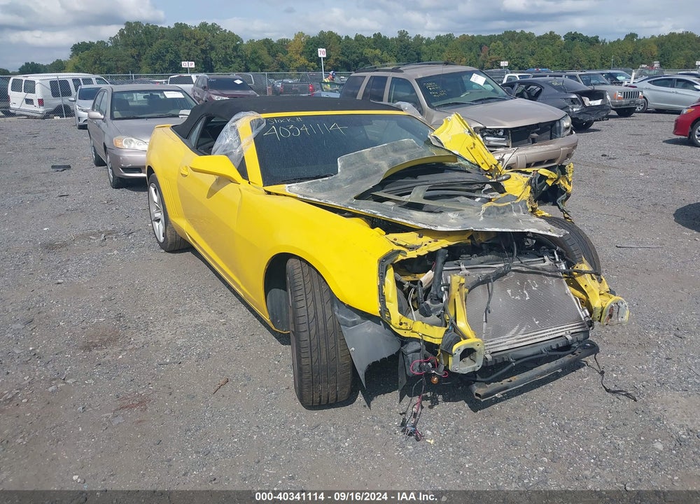 2011 CHEVROLET CAMARO 2SS VIN: 2G1FK3DJ0B9207028
