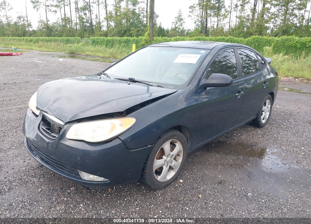 2007 HYUNDAI ELANTRA GLS/LIMITED/SE VIN: KMHDU46D97U098760