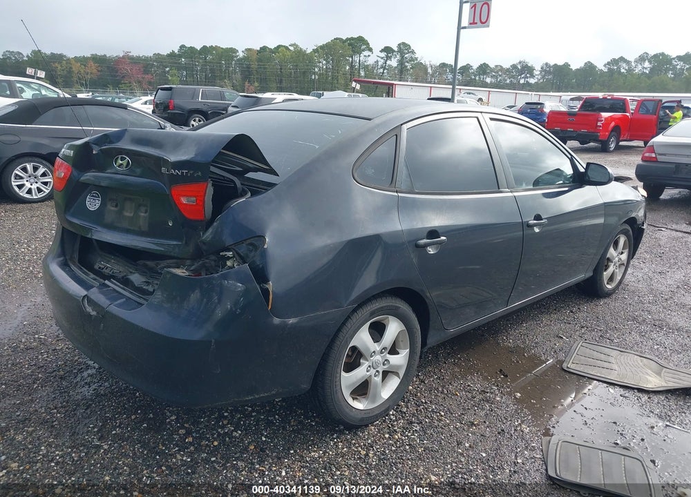 2007 HYUNDAI ELANTRA GLS/LIMITED/SE VIN: KMHDU46D97U098760