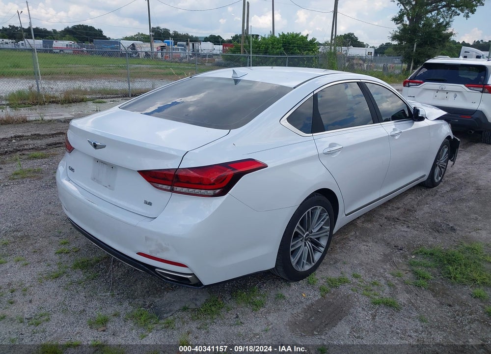 2019 GENESIS G80 3.8 VIN: KMTFN4JE3KU325042