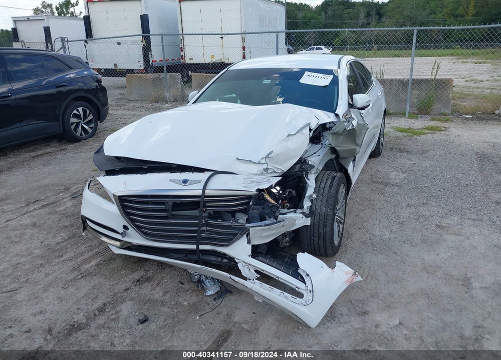 2019 GENESIS G80 3.8 VIN: KMTFN4JE3KU325042