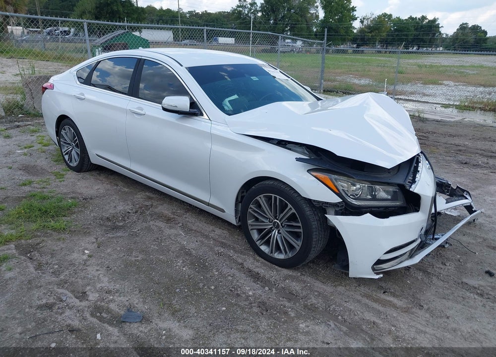 2019 GENESIS G80 3.8 VIN: KMTFN4JE3KU325042