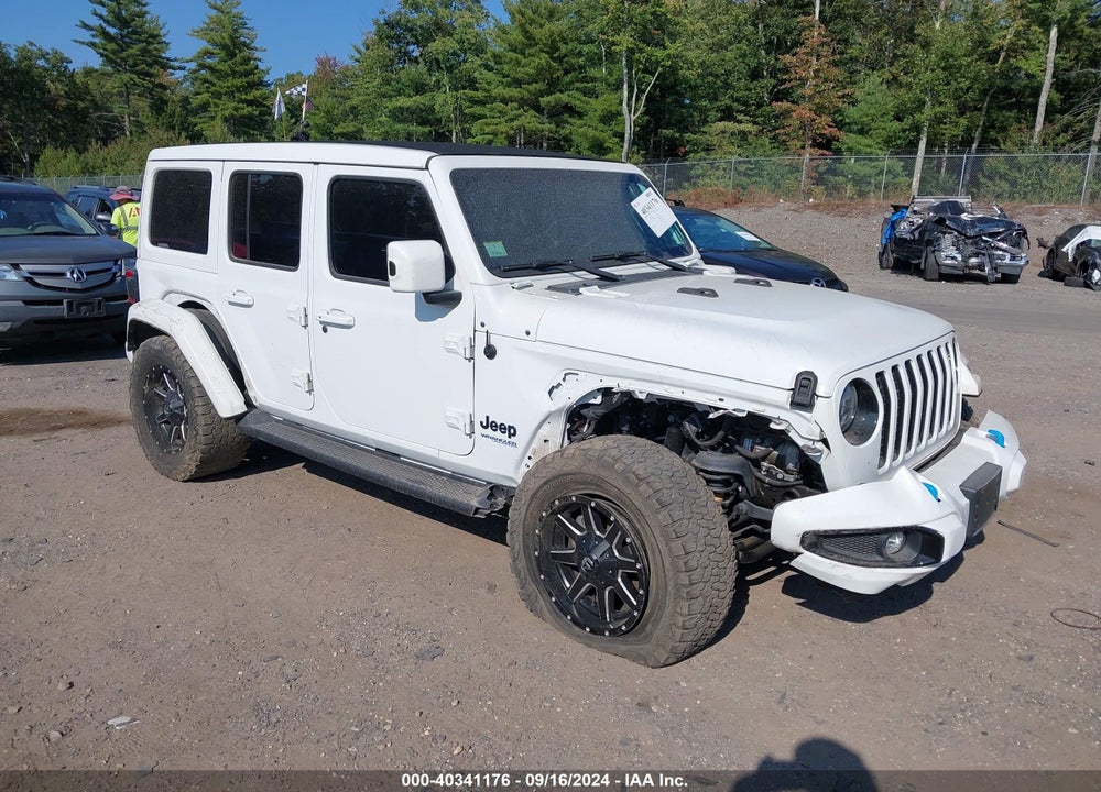 2021 JEEP WRANGLER 4XE UNLIMITED HIGH ALTITUDE 4X4 VIN: 1C4JJXP63MW767963