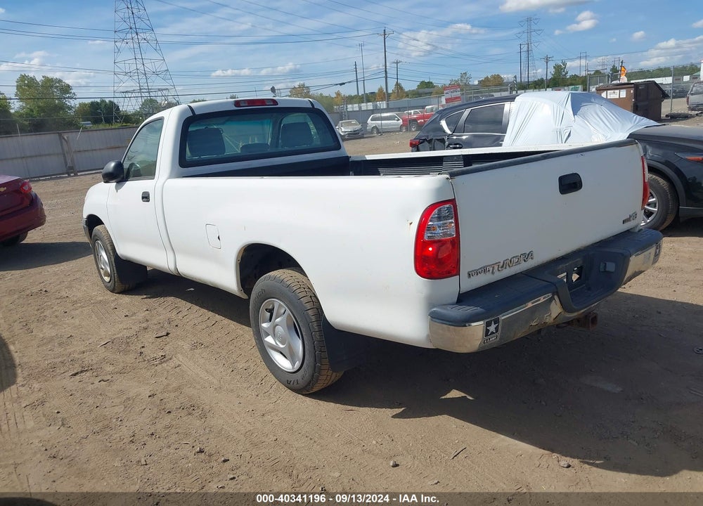 2005 TOYOTA TUNDRA BASE V8 VIN: 5TBJT32195S463514