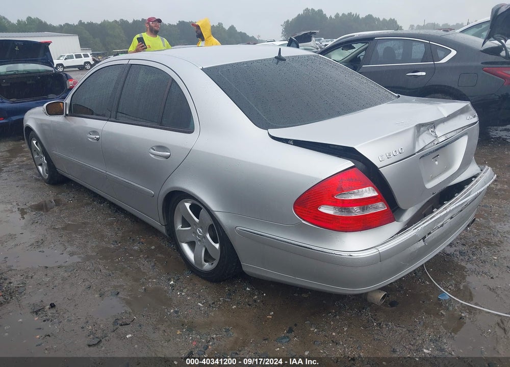 2005 MERCEDES-BENZ E 500 4MATIC VIN: WDBUF83J15X177740