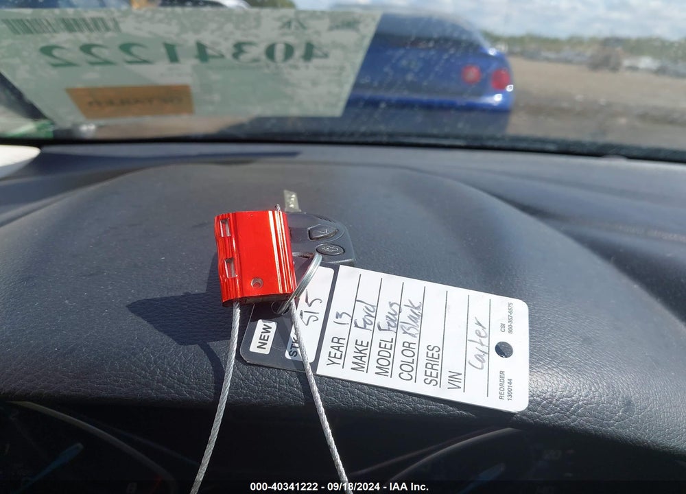 2013 FORD FOCUS VIN: 1FADP3E23DL283352