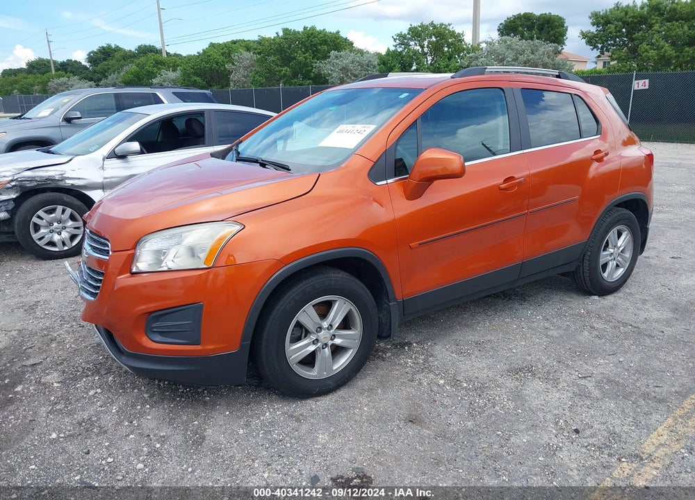 2015 CHEVROLET TRAX LT VIN: KL7CJLSB7FB208428