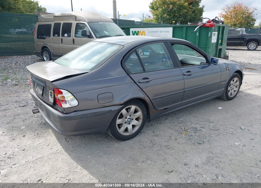 2003 BMW 325I VIN: WBAEV33463KL80054