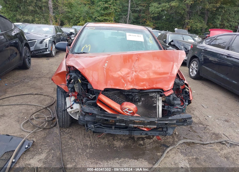 2008 HYUNDAI ACCENT GS VIN: KMHCM36CX8U102989