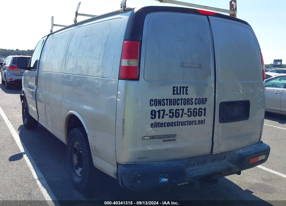 2012 CHEVROLET EXPRESS 2500 WORK VAN VIN: 1GCWGFCA4C1200942