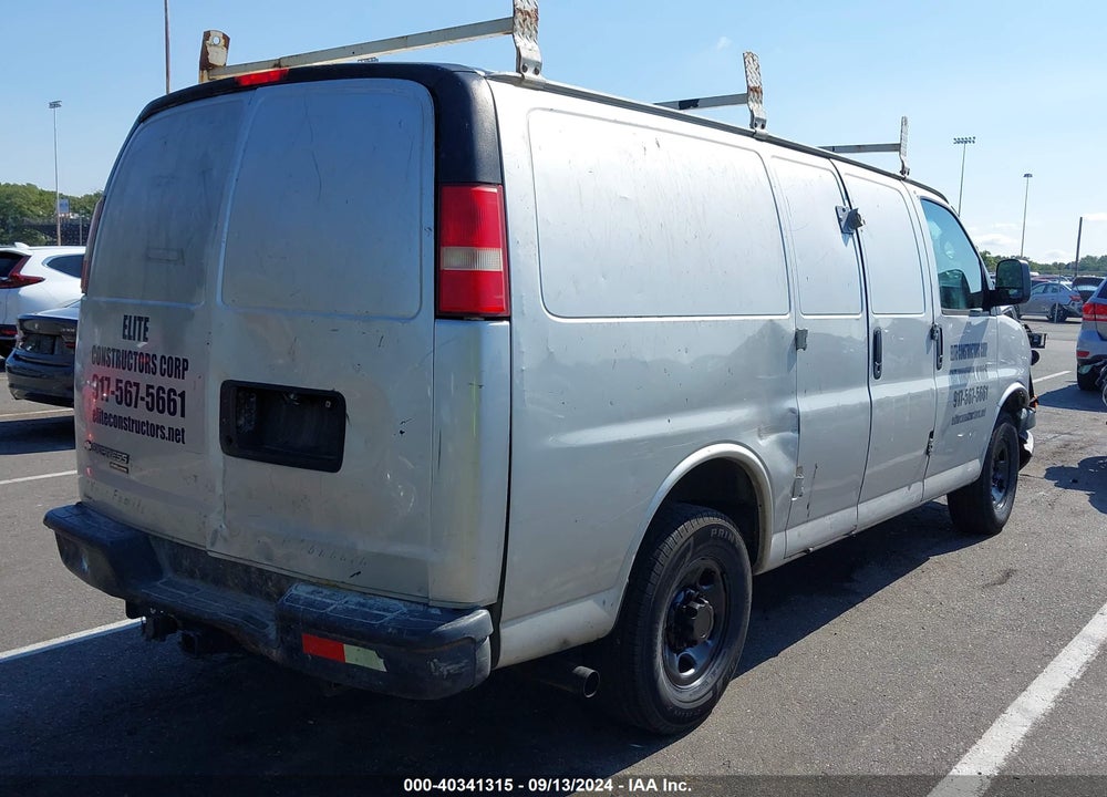 2012 CHEVROLET EXPRESS 2500 WORK VAN VIN: 1GCWGFCA4C1200942