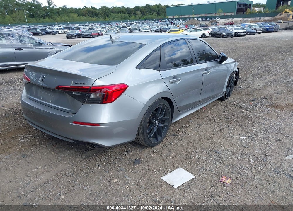 2022 HONDA CIVIC VIN: 2HGFE2F56NH592308