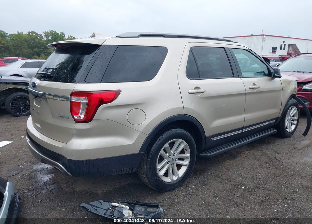 2017 FORD EXPLORER XLT VIN: 1FM5K7DH9HGE09136