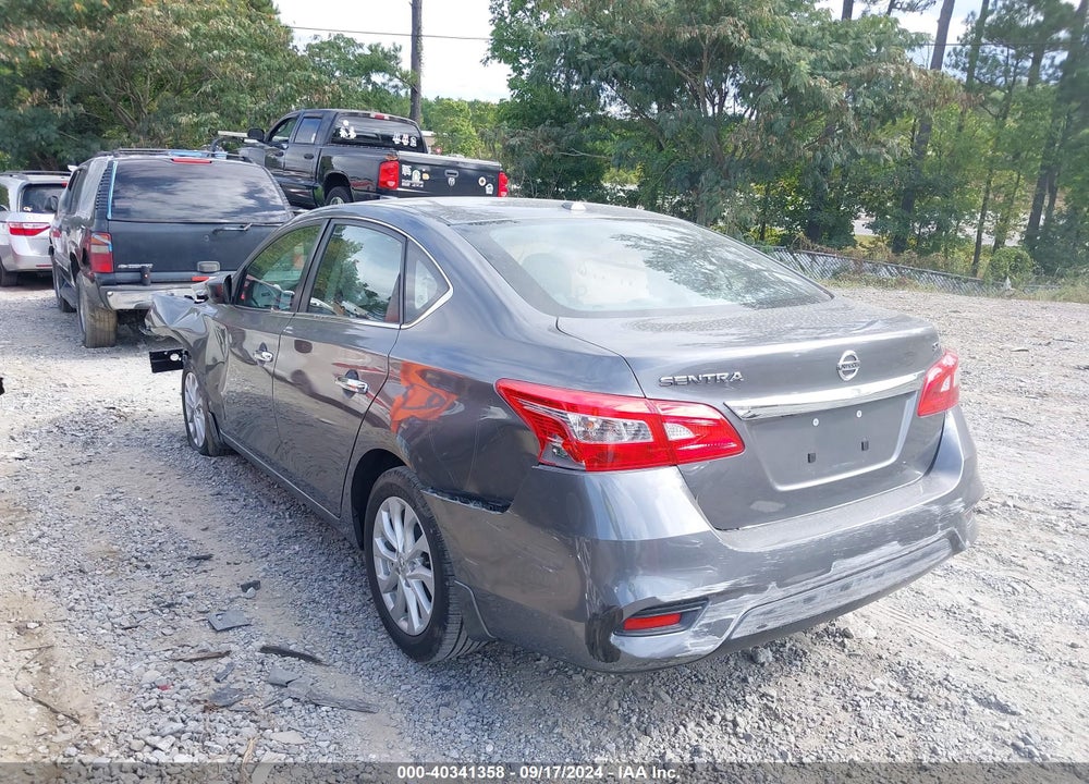 2019 NISSAN SENTRA SV VIN: 3N1AB7AP4KY243695